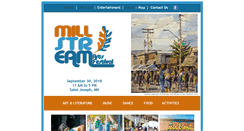 Desktop Screenshot of millstreamartsfestival.org
